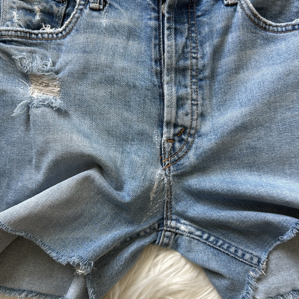 MOTHER "The Tomcat" Jean Shorts Size 26 - Picture 14 of 16